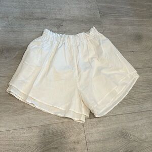 White shorts like new size large